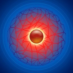 social network infographic abstract background concept illustration vector