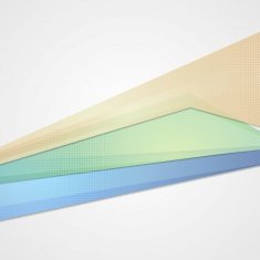 Colourful hi-tech design