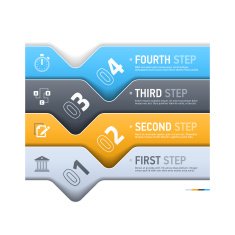 Business theme infographics elements template