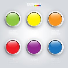 Modern infographics template N83