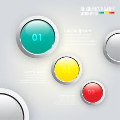 Modern infographics template N84