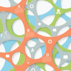 Infographics design template Vector illustration