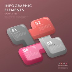 abstract option infographics N11