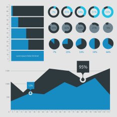 blue infographics N6