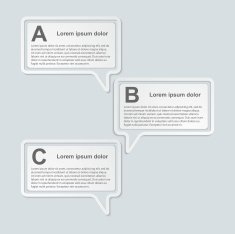 Abstract paper infographic N67