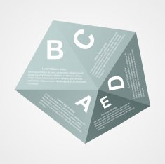 Abstract infographic N42