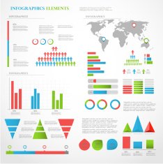 Set of infographic elements N33