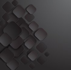 Abstract black paper background Vector illustration
