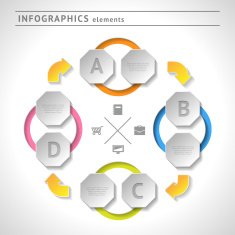 Business infographics elements Modern design template Web or graphic layout N3