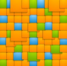 Abstract colorful tech backdrop