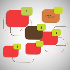 Vector colored squares N3