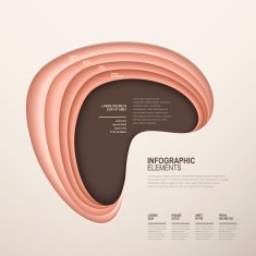 Abstract infographics N197