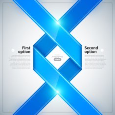 Blue and glossy background N24