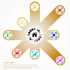 Infographics Art Icons Vector N2