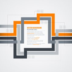 Vector infographics abstract background template design N4