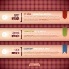 Vector infographics abstract banner template design N10