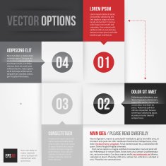 Vector infographics abstract banner template design N33
