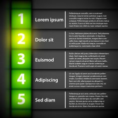 Vector infographics abstract background template design N7