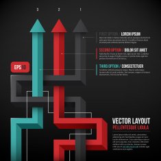 Vector infographics abstract banner template design N42