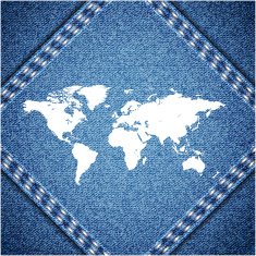 World Map Vector N13
