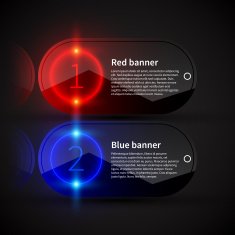 Abstract infographics banner design N16