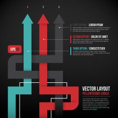 Abstract infographics banner design N29