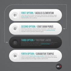 Abstract infographics banner design N31
