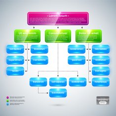 Abstract infographics banner design N32