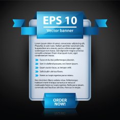 Abstract infographics banner design N34