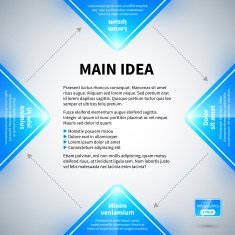 Blue and glossy background N38