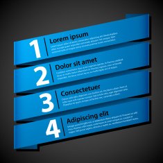 Abstract infographics banner design N50