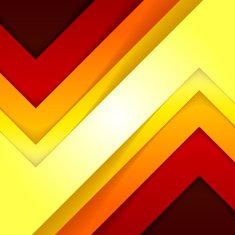 Abstract red and orange triangle shapes background N4