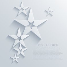 Vector star background design Eps10 N4