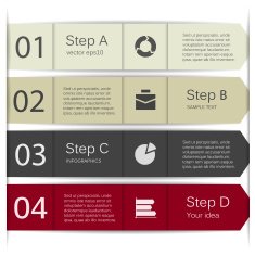 Modern vector template for your business project N255
