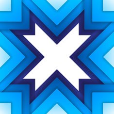 Abstract blue triangle shapes background N2