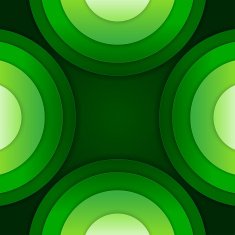 Abstract red and orange circles vector background N4