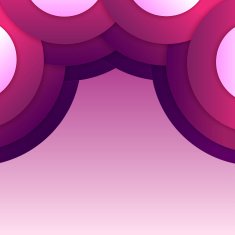Abstract purple round shapes background N6