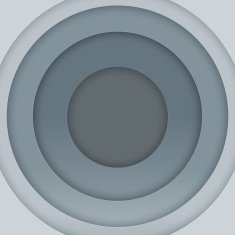 Abstract grey paper circles vector background N8