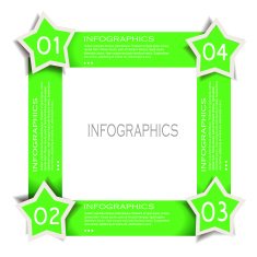 Modern Infographic Design Template - Illustration