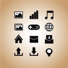 Icons website Vector illustration N3
