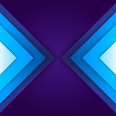 Abstract blue triangle shapes background N3