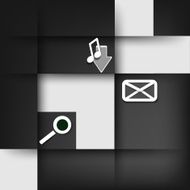 Blank with infographic elements N4