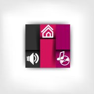 Blank with infographic elements N5