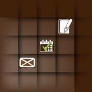 Blank with infographic elements N6