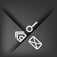 Blank with infographic elements N7