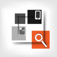 Blank with infographic elements N11