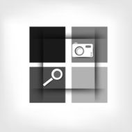 Blank with infographic elements N12