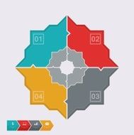 Infographic vector design N5