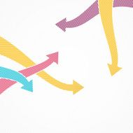 Dots arrows for infographics N4