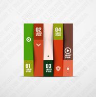 Modern minimal infographics N2